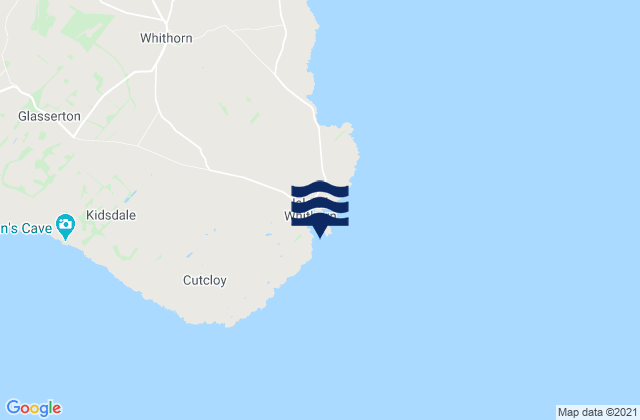 Isle of Whithorn, United Kingdom潮水