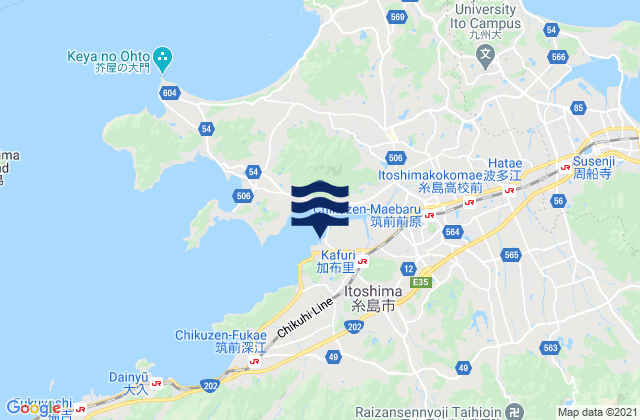 Itoshima-shi, Japan潮水