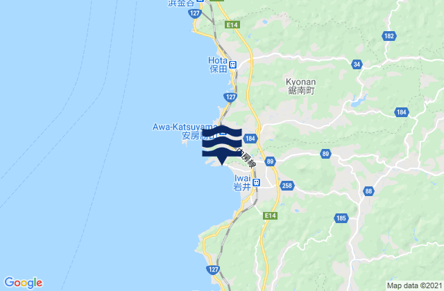 Iwaihukuro, Japan潮水