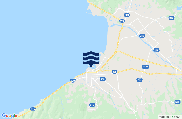 Iwanai, Japan潮水
