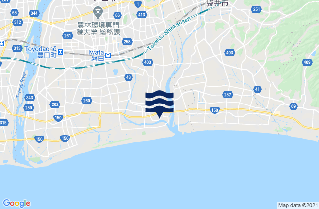 Iwata-shi, Japan潮水