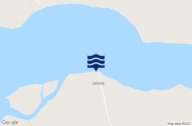 Jabada, Guinea-Bissau潮水