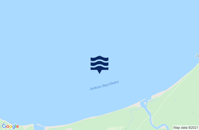Jackson Bay/Okahu, New Zealand潮水
