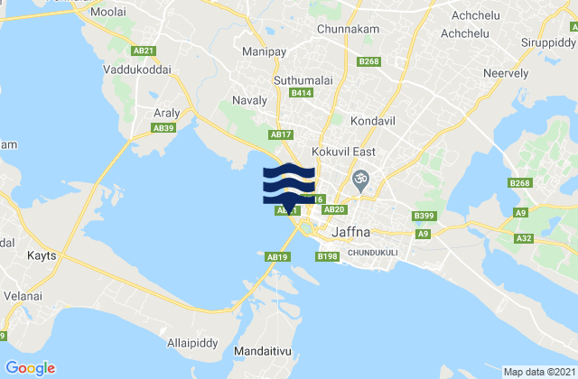 Jaffna, Sri Lanka潮水