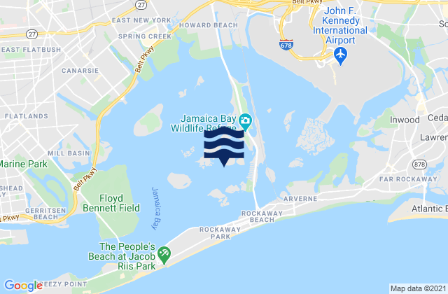 Jamaica Bay, United States潮水