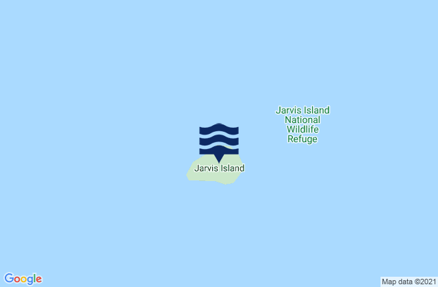 Jarvis Island, United States Minor Outlying Islands潮水