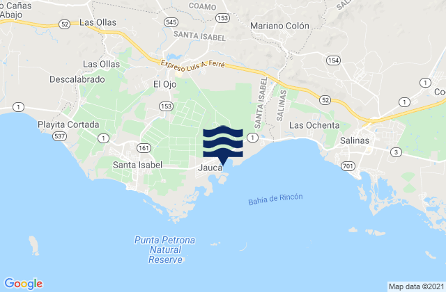 Jauca, Puerto Rico潮水