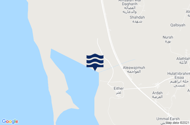 Jazan Region, Saudi Arabia潮水