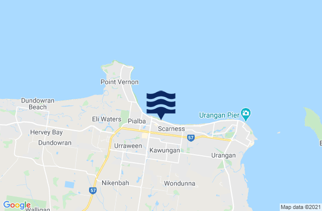 Jensen Bay, Australia潮水