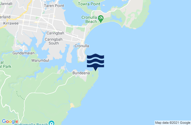 Jibbon Beach, Australia潮水