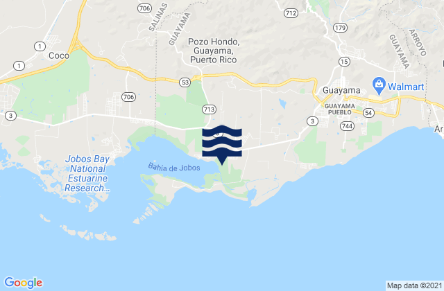Jobos, Puerto Rico潮水