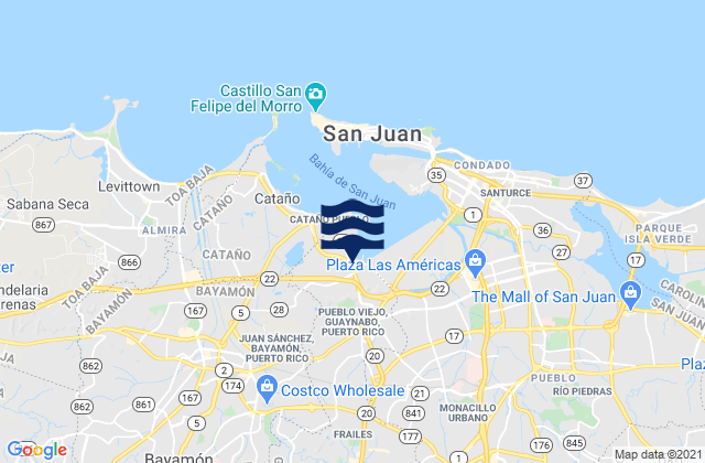 Juan Sánchez Barrio, Puerto Rico潮水