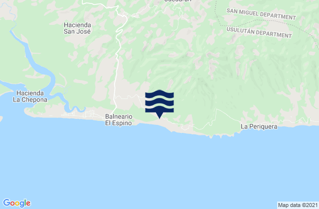 Jucuarán, El Salvador潮水