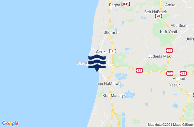 Judeida Makr, Israel潮水