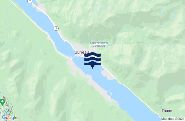 Juneau Harbor S of, United States潮水