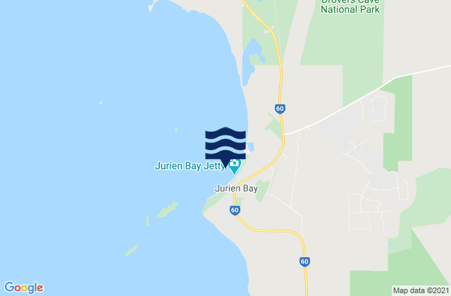 Jurien Bay, Australia潮水