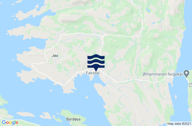 Jøa, Norway潮水