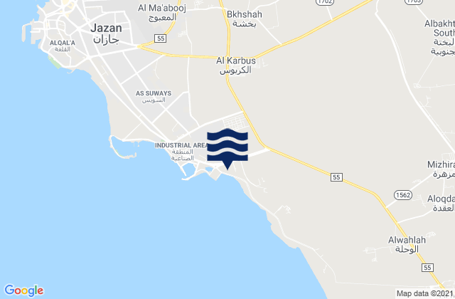 Jāzān, Saudi Arabia潮水
