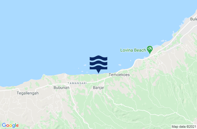 Kabupaten Buleleng, Indonesia潮水
