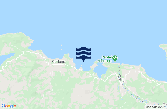 Kabupaten Gorontalo Utara, Indonesia潮水