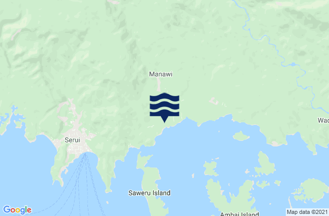Kabupaten Kepulauan Yapen, Indonesia潮水