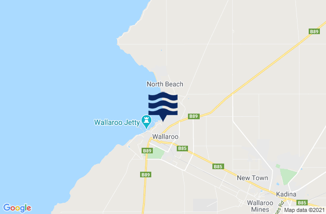 Kadina, Australia潮水