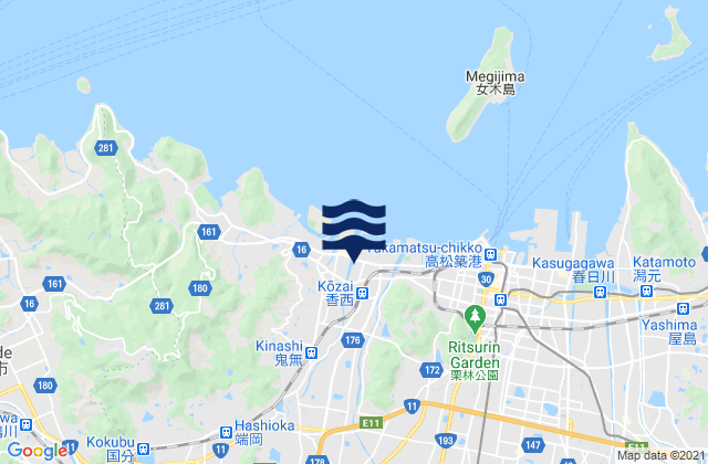 Kagawa-ken, Japan潮水