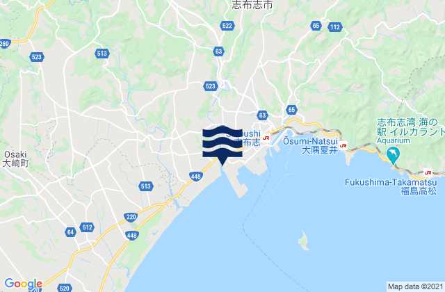 Kagoshima-ken, Japan潮水