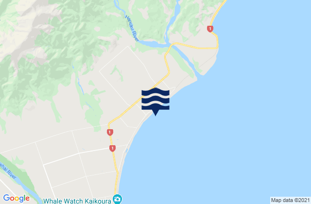 Kaikoura District, New Zealand潮水