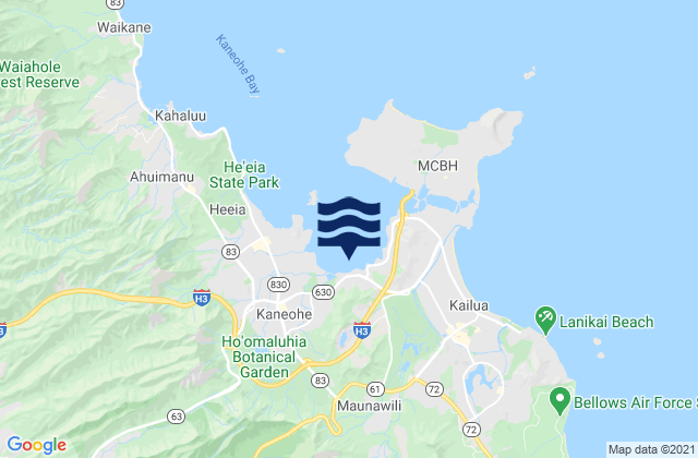 Kailua, United States潮水