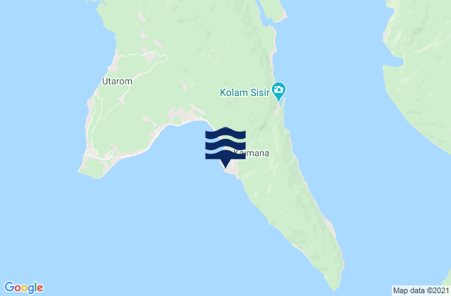 Kaimana, Indonesia潮水