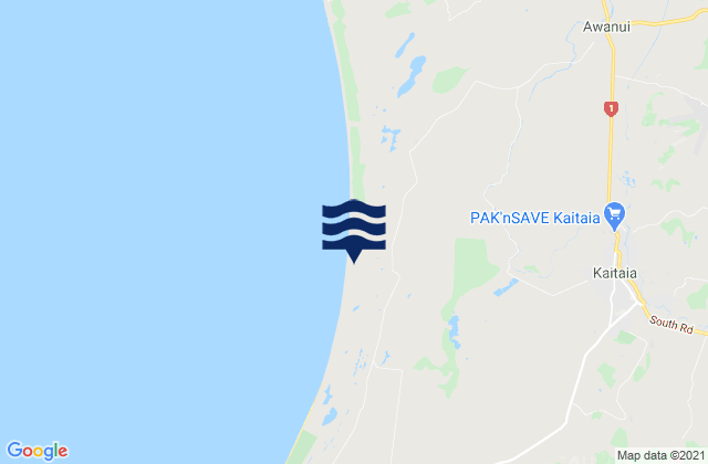 Kaitaia, New Zealand潮水