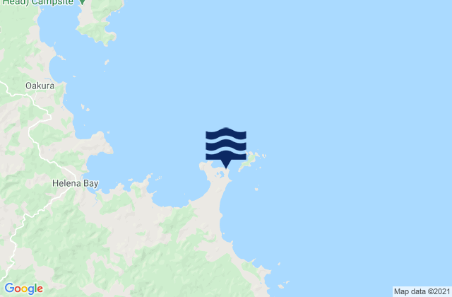 Kaituna Bay, New Zealand潮水