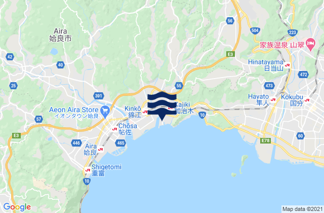 Kajiki, Japan潮水