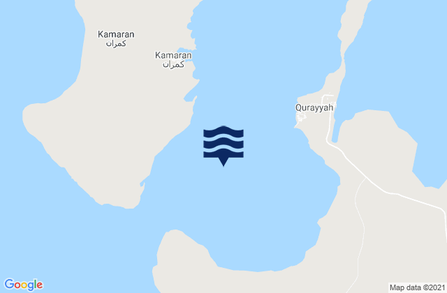 Kamaran Passage, Yemen潮水