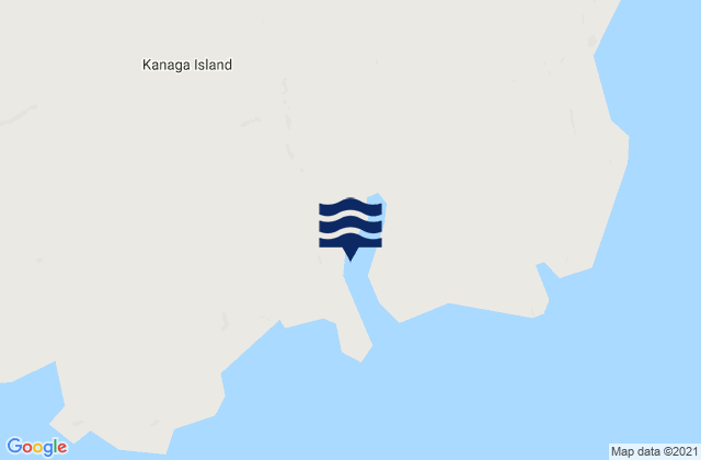 Kanaga Bay, United States潮水