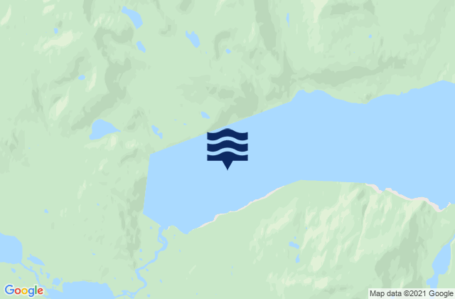 Kangalaksiorvik Fiord, Canada潮水