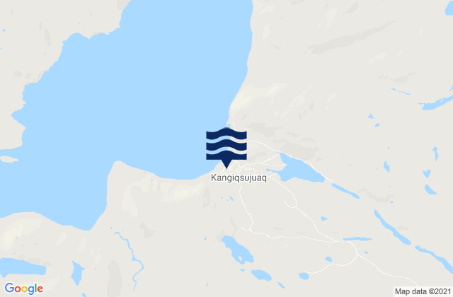 Kangiqsujuaq, Canada潮水