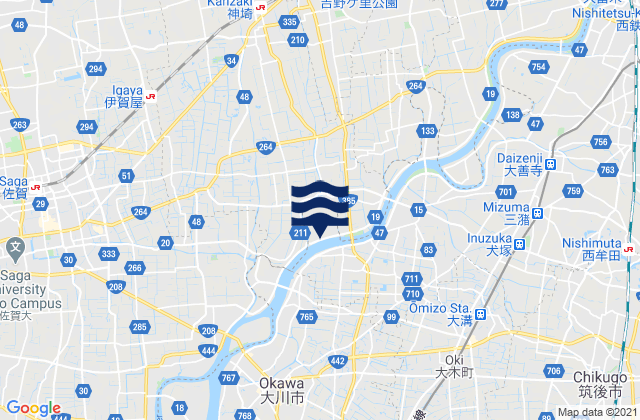 Kanzakimachi-kanzaki, Japan潮水