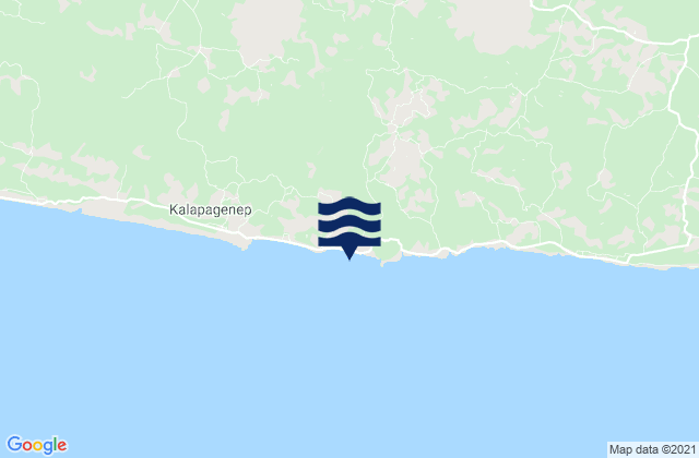 Karanganyar, Indonesia潮水