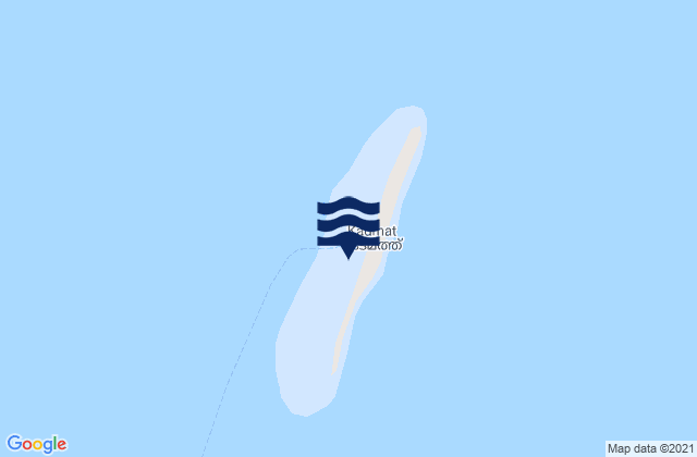 Kardamum Island Laccadive Islands, India潮水