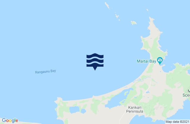 Karikari Bay, New Zealand潮水
