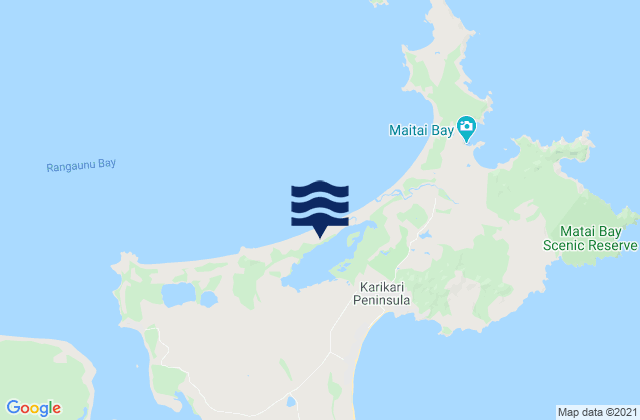 Karikari Peninsula, New Zealand潮水