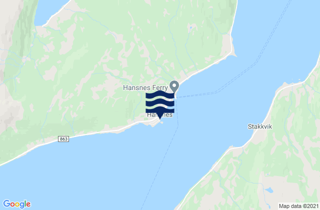 Karlsøy, Norway潮水
