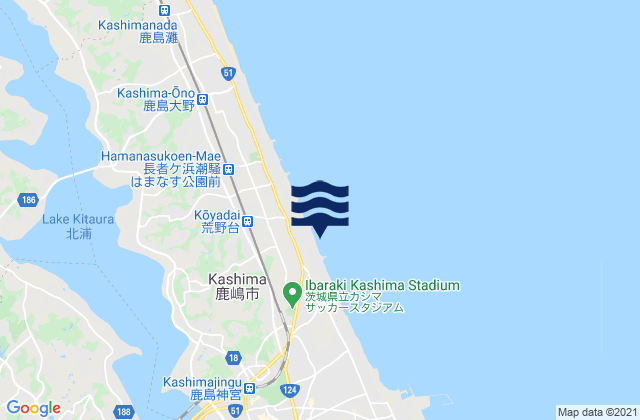 Kashima-shi, Japan潮水