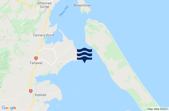 Katikati (Kauri Point), New Zealand潮水
