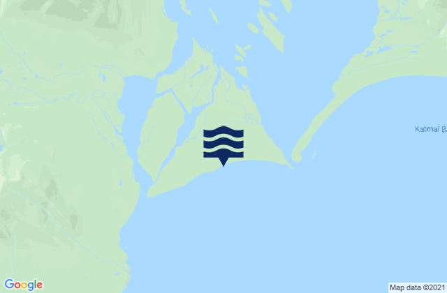 Katmai Bay (Shelikof Strait), United States潮水