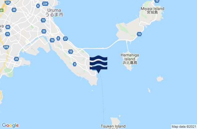 Katsurenhesikiya, Japan潮水
