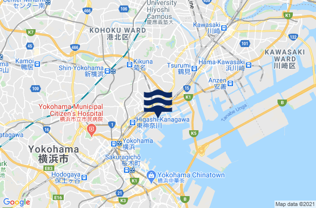 Kawasaki-shi, Japan潮水