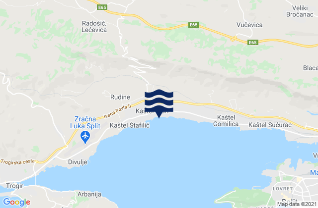 Kaštel Stari, Croatia潮水